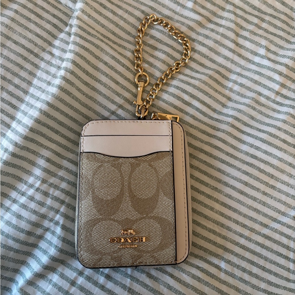 Coach keychain wallet